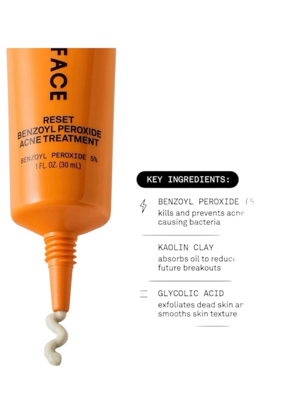 Sofie Pavitt Face Reset 5% Benzoyl Peroxide Acne Treatment 1 oz new - Picture 5 of 6